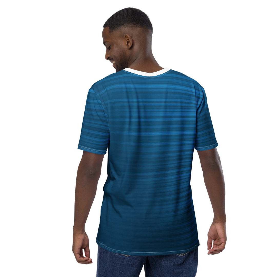 Premium Men's Jersey - Blue Speed