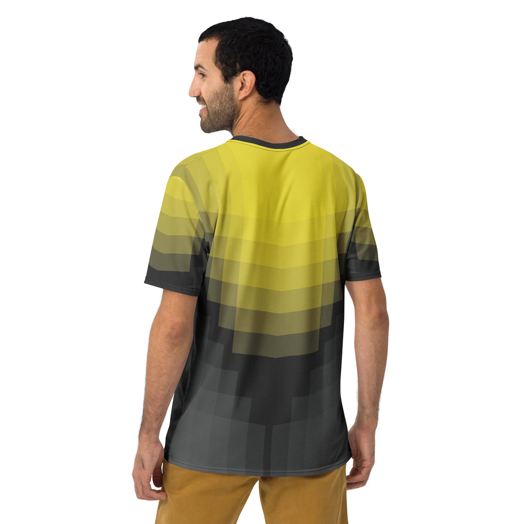 Premium Men's Jersey - Yellow-Black Clarity