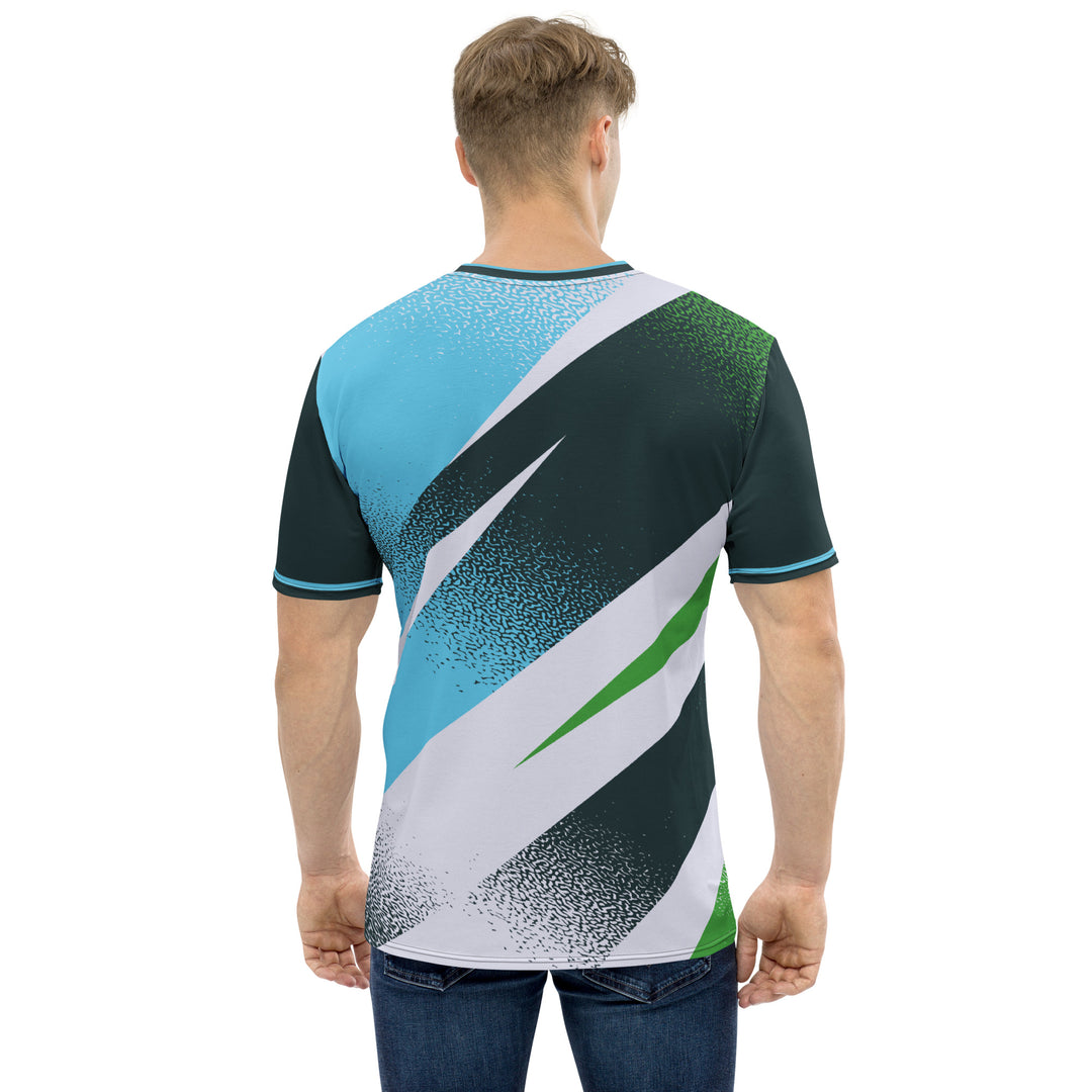 Premium Men's Jersey - Green-Blue Spirit