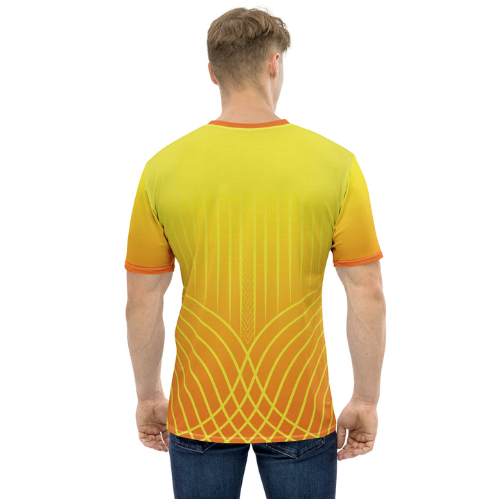 Premium Men's Jersey - Orange-Yellow Legend