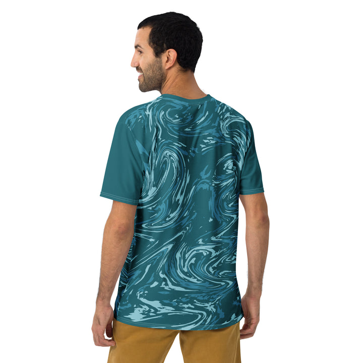 Premium Men's Jersey - Green Mirage
