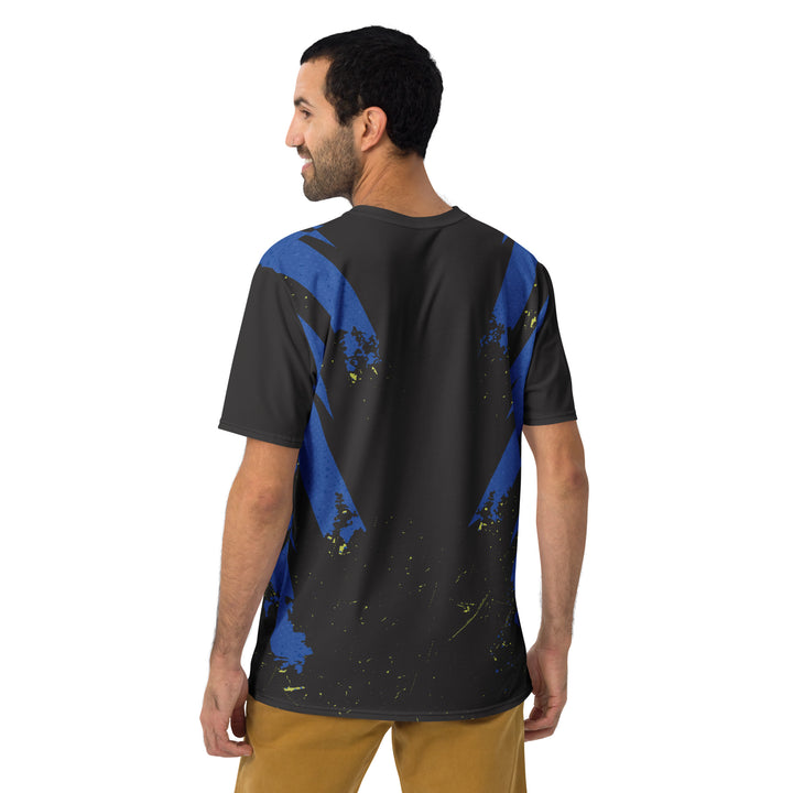 Premium Men's Jersey - Black-Blue Suit