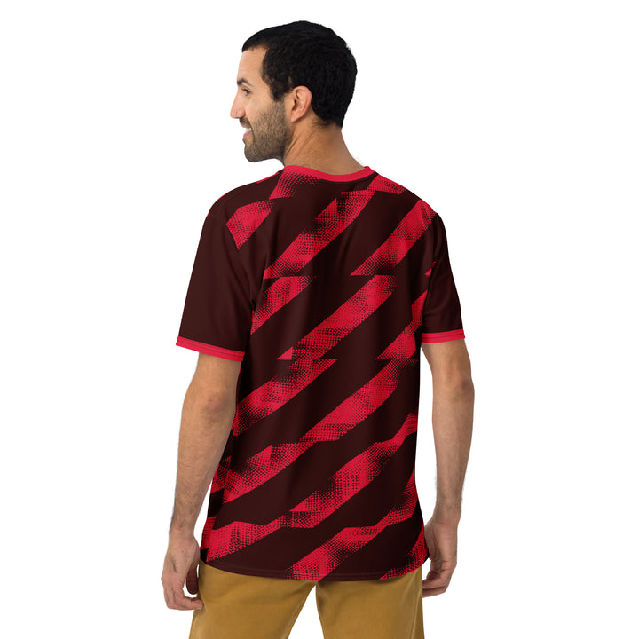 Premium Men's Jersey - Red-Black Hero