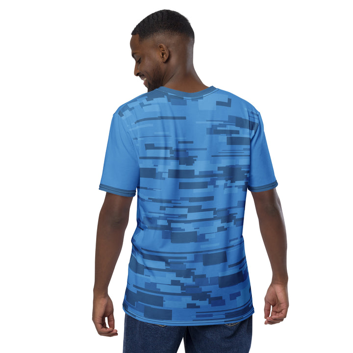 Premium Men's Jersey - Blue Digital