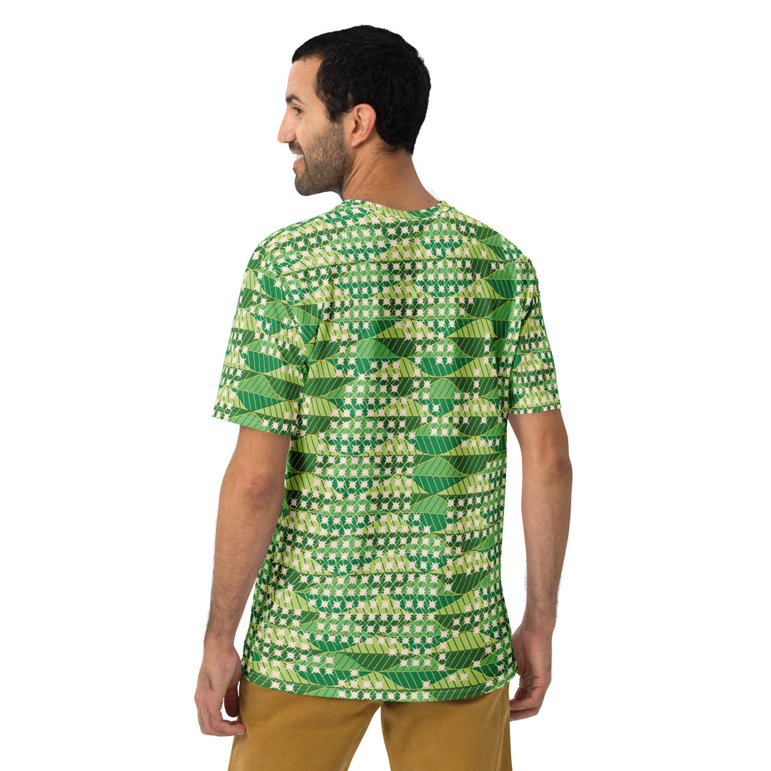 Premium Men's Jersey - Green Leaves