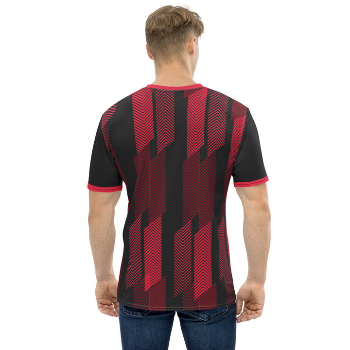 Premium Men's Jersey - Red-Black Track