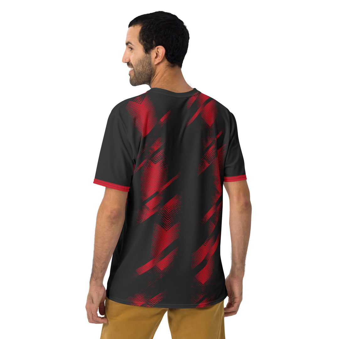 Premium Men's Jersey - Black-Red Chase