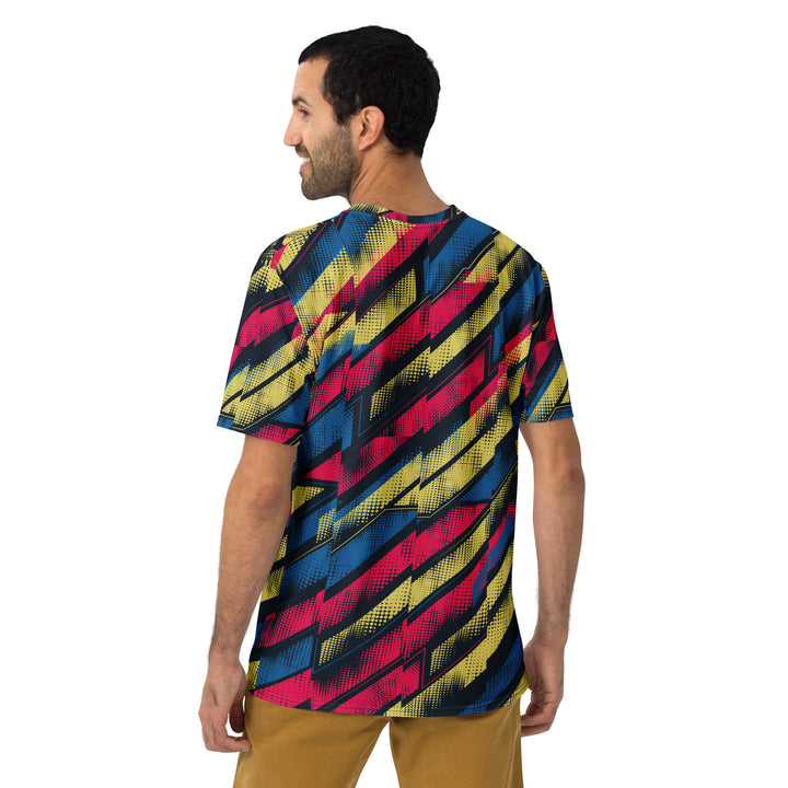 Premium Men's Jersey - Red-Yellow Strike