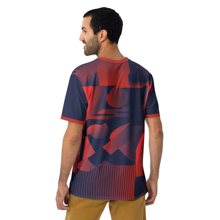 Premium Men's Jersey - Blue-Red Vision