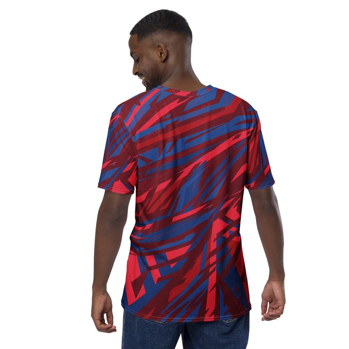 Premium Men's Jersey - Red-Blue Root