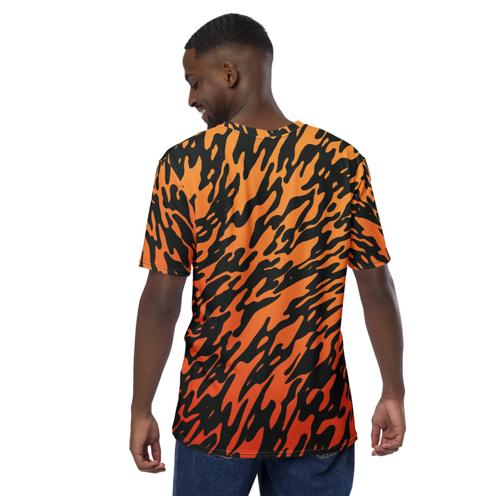 Premium Men's Jersey - Orange-Black Wild