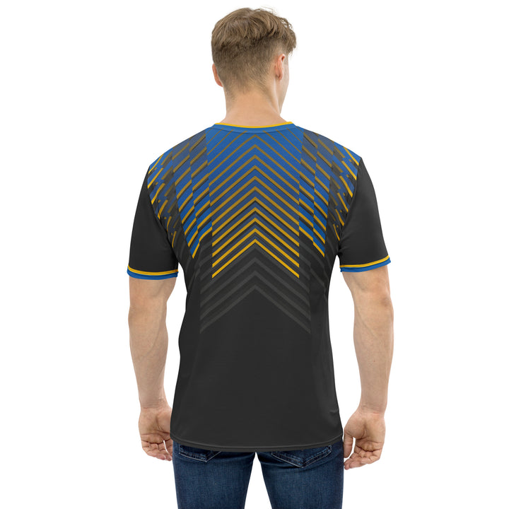 Premium Men's Jersey - Grey-Yellow Energy