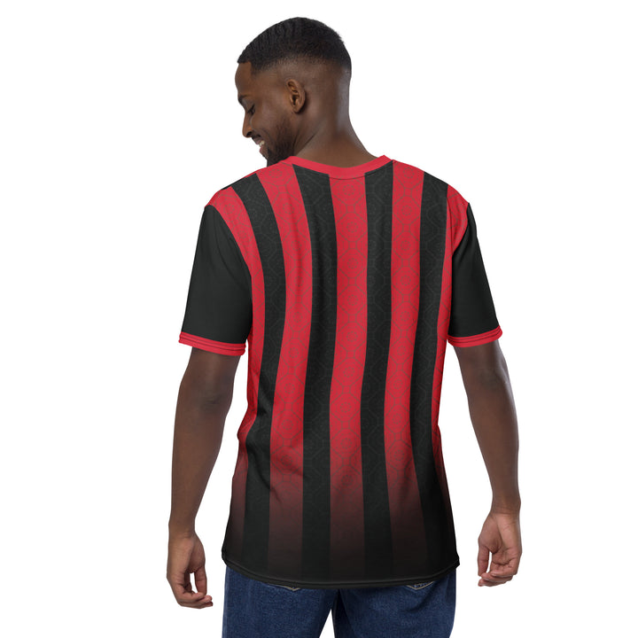 Premium Men's Jersey - Black-Red Pillar