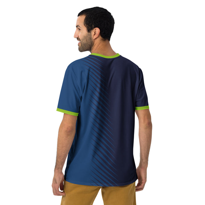 Premium Men's Jersey - Blue Cut