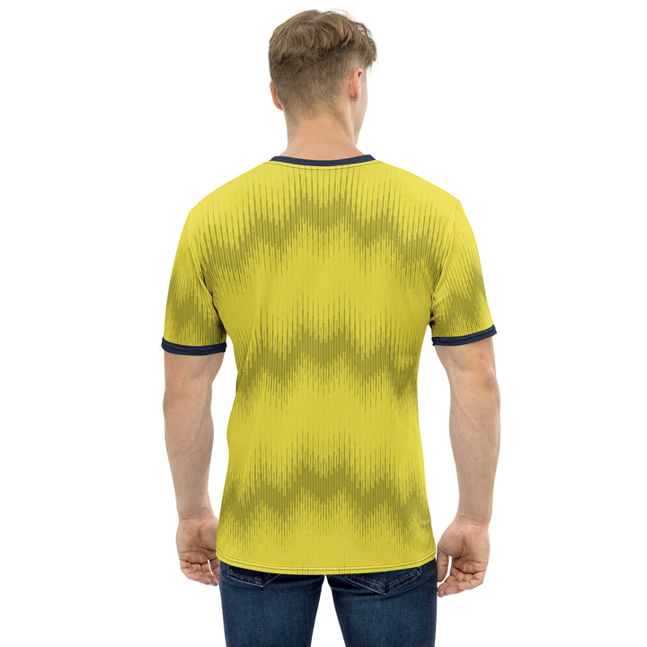 Premium Men's Jersey - Yellow-Black Saw