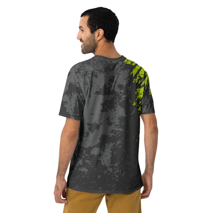 Premium Men's Jersey - Grey-Green Street