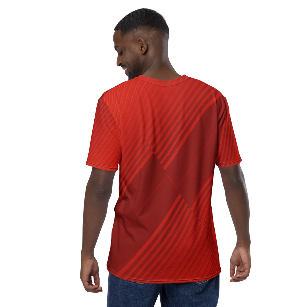 Premium Men's Jersey - Red Flash