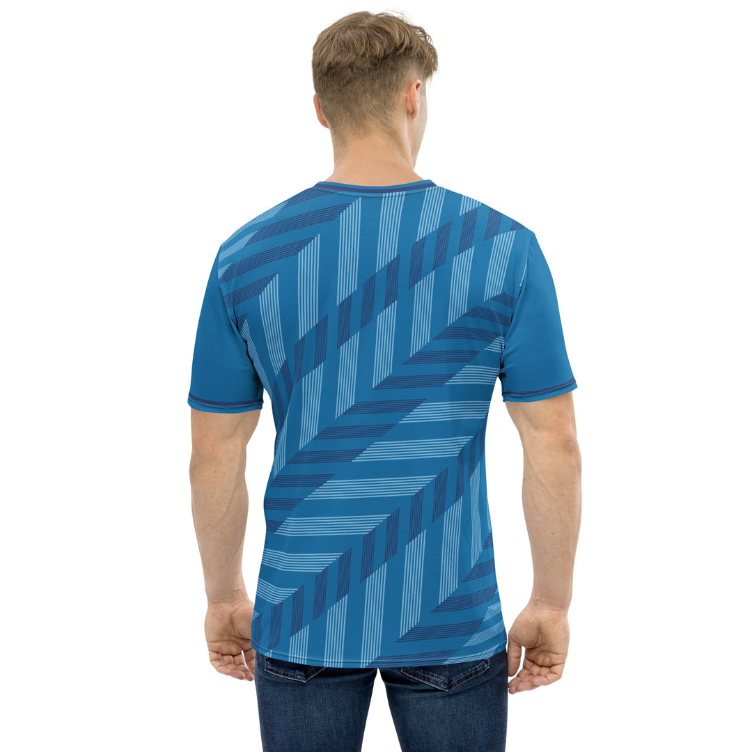 Premium Men's Jersey - Blue Path