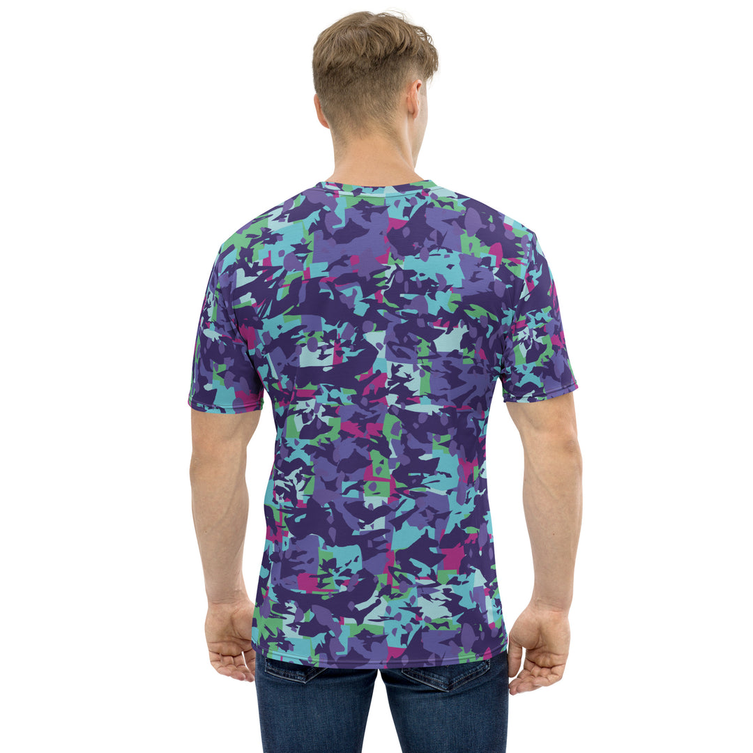 Premium Men's Jersey - Purple-Blue Shred