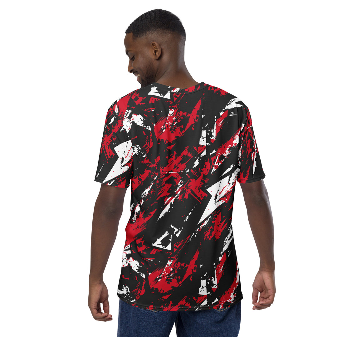 Premium Men's Jersey - Black-Red Combat