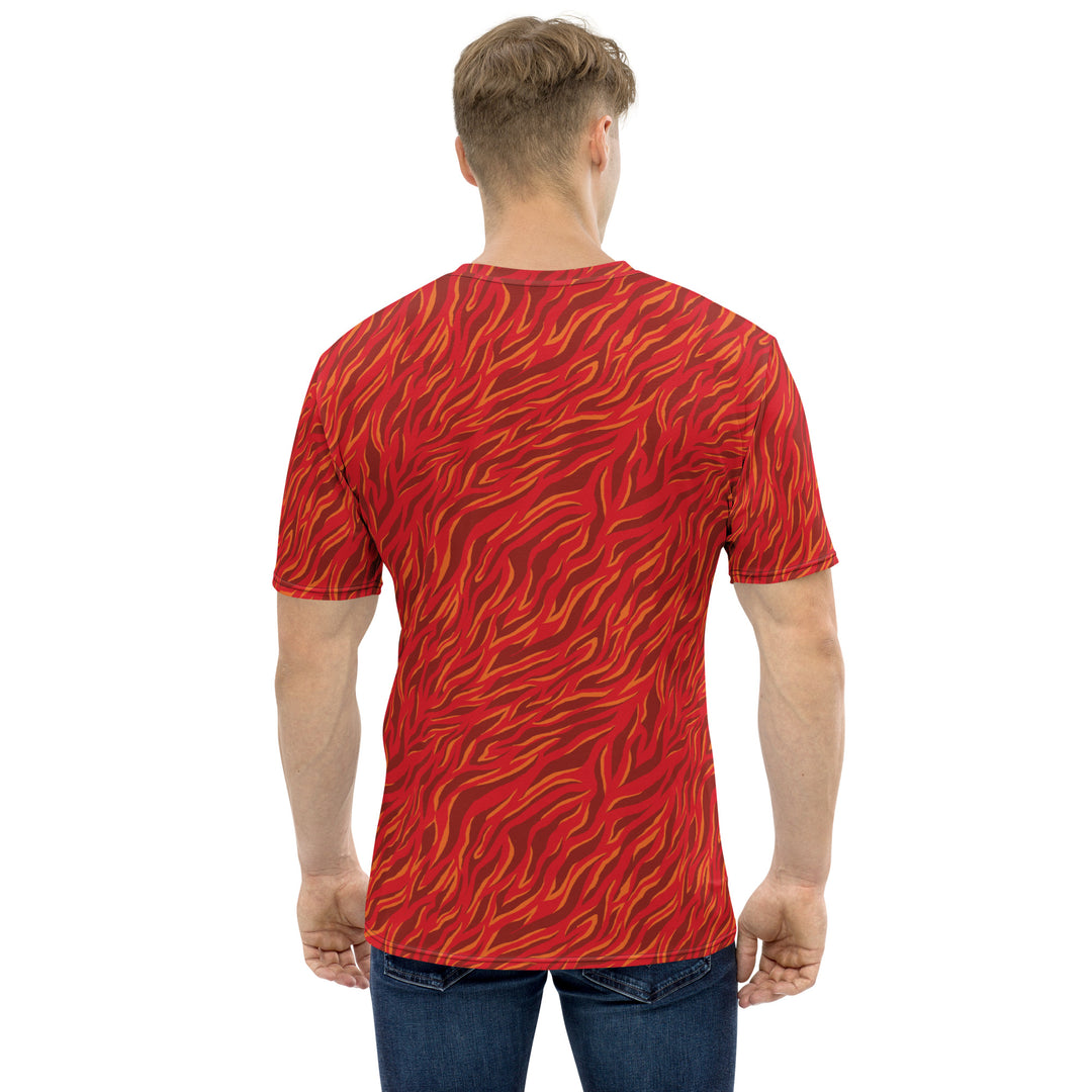 Premium Men's Jersey - Red Fire