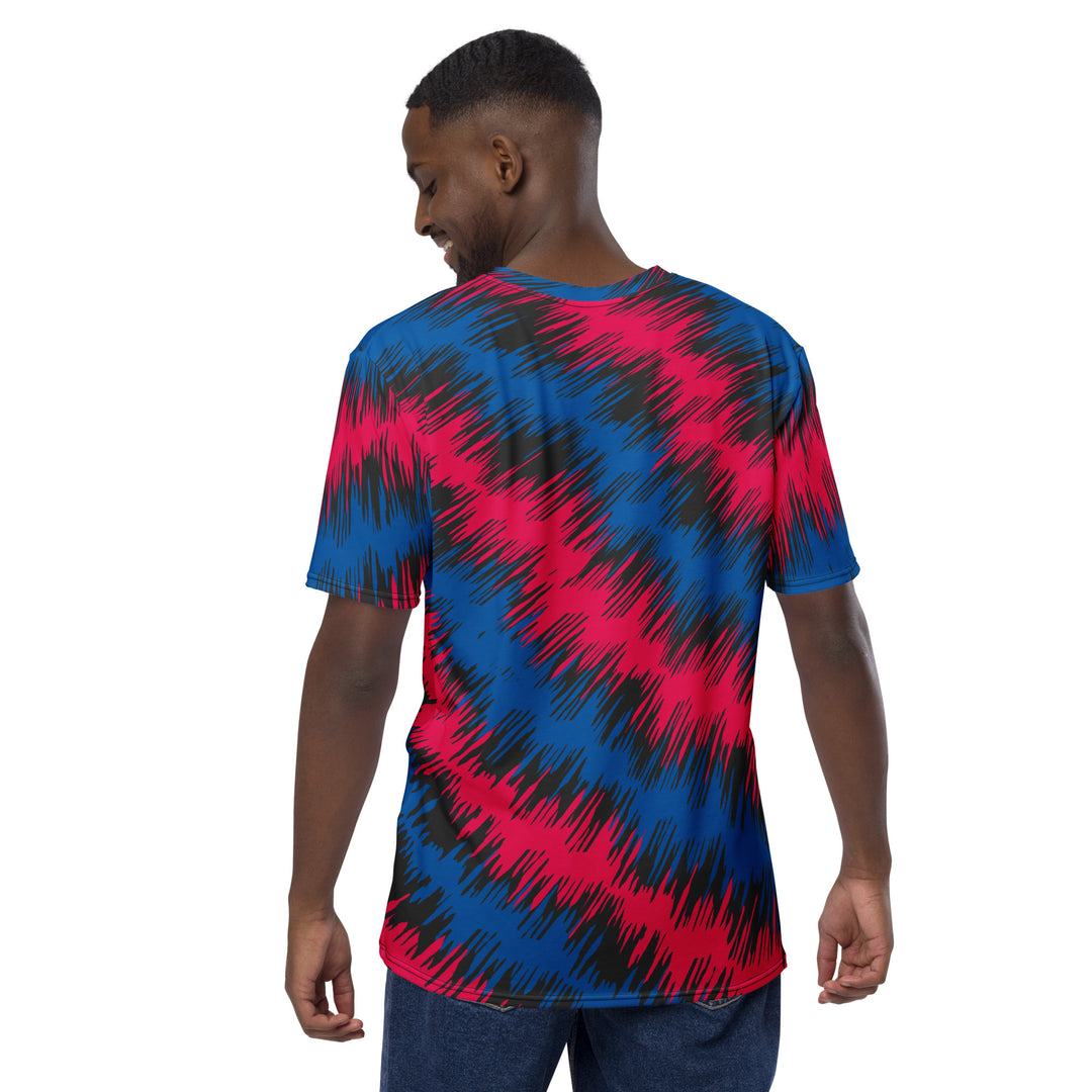 Premium Men's Jersey - Blue-Red Radio