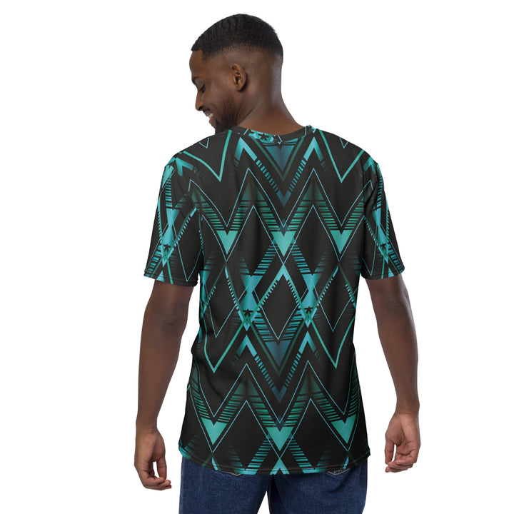 Premium Men's Jersey - Black-Turquoise Ultimate