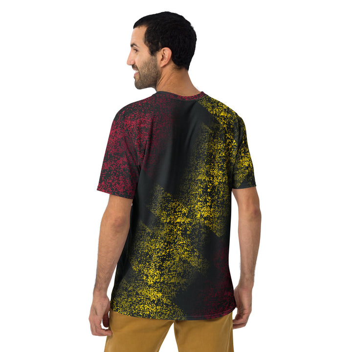 Premium Men's Jersey - Red-Yellow Winner