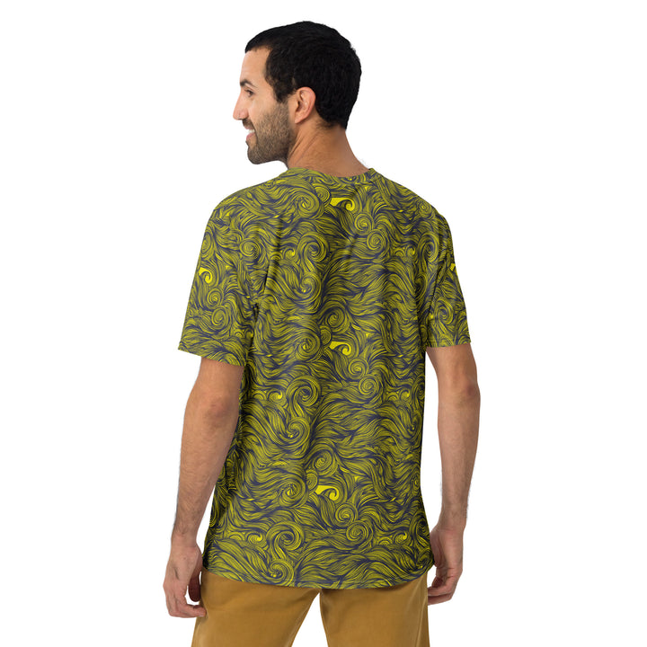 Premium Men's Jersey - Yellow Curl