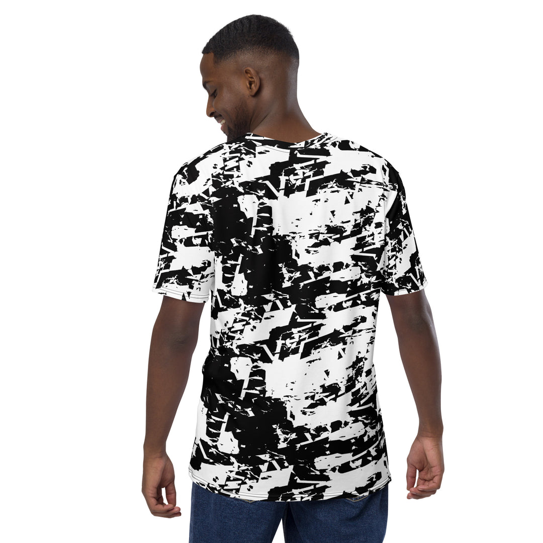 Premium Men's Jersey - Black-White Marks