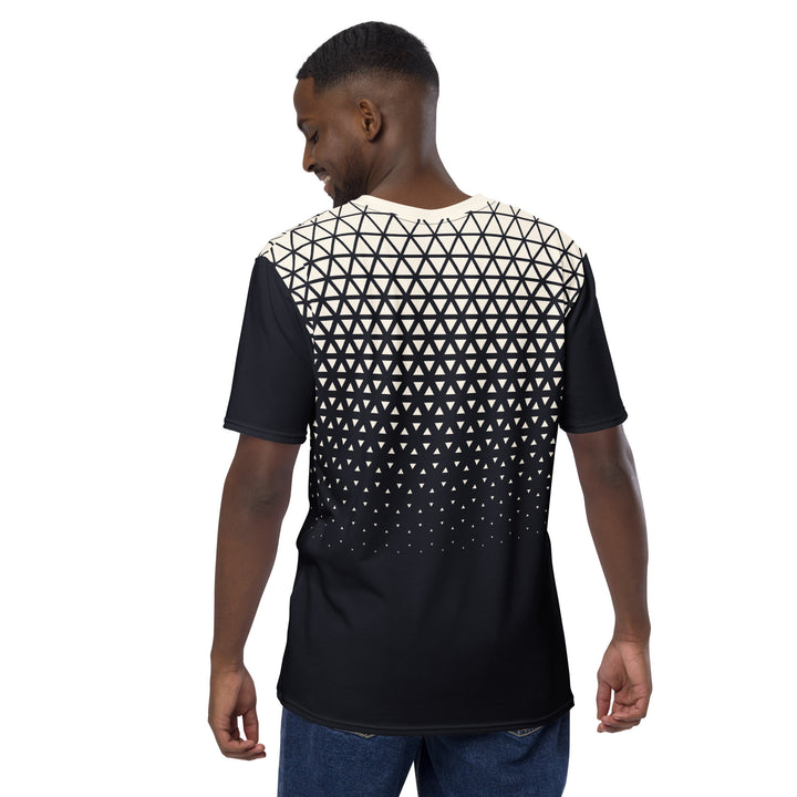 Premium Men's Jersey - Black-White Fade