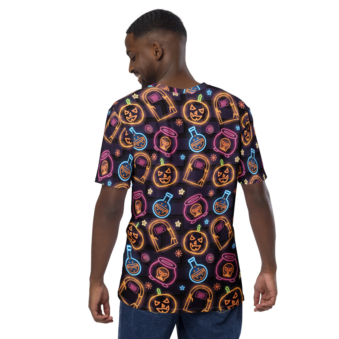 Premium Men's Jersey - Purple-Orange Halloween