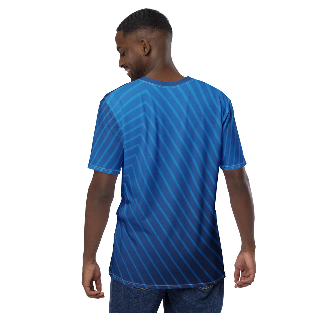 Premium Men's Jersey - Blue Edge