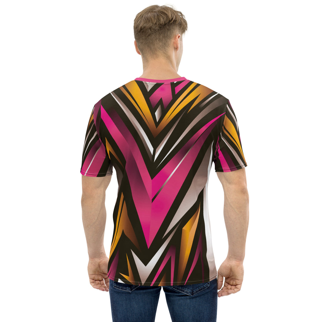 Premium Men's Jersey - Black-Pink Demand