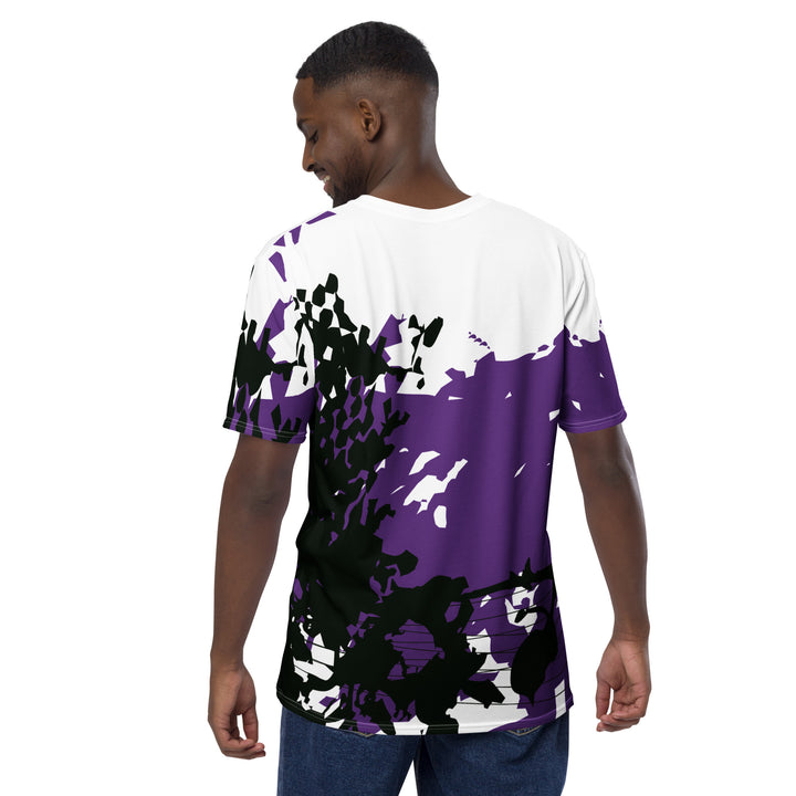 Premium Men's Jersey - White-Purple Beast