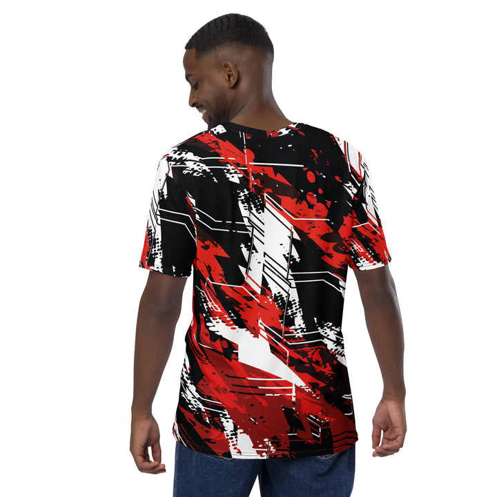 Premium Men's Jersey - Black-Red Future