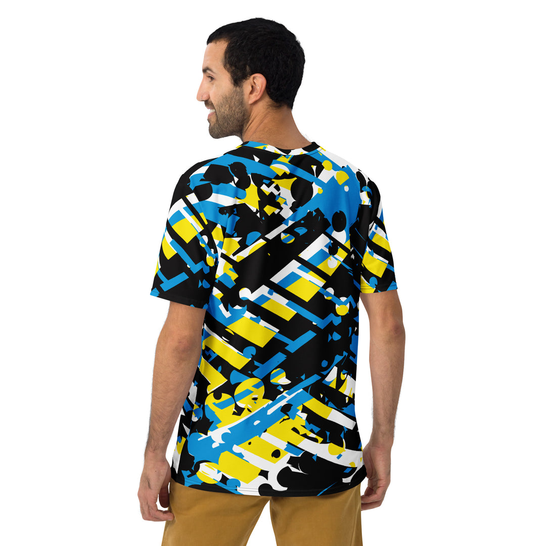 Premium Men's Jersey - Black-Yellow Track