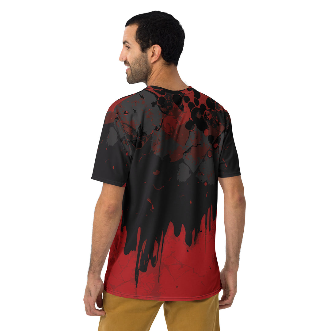 Premium Men's Jersey - Black-Red Fear