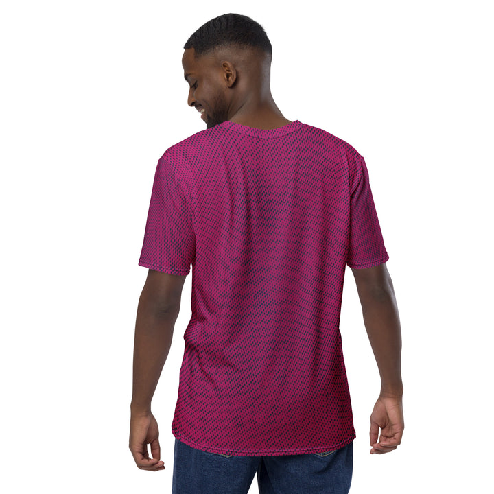 Premium Men's Jersey - Pink-Black Fiber