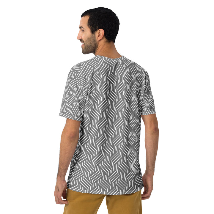 Premium Men's Jersey - Grey-White Lap