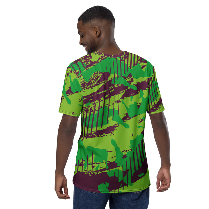 Premium Men's Jersey - Green-Brown Track