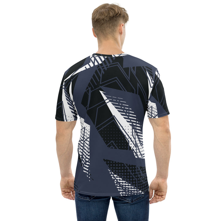 Premium Men's Jersey - Black-White Track