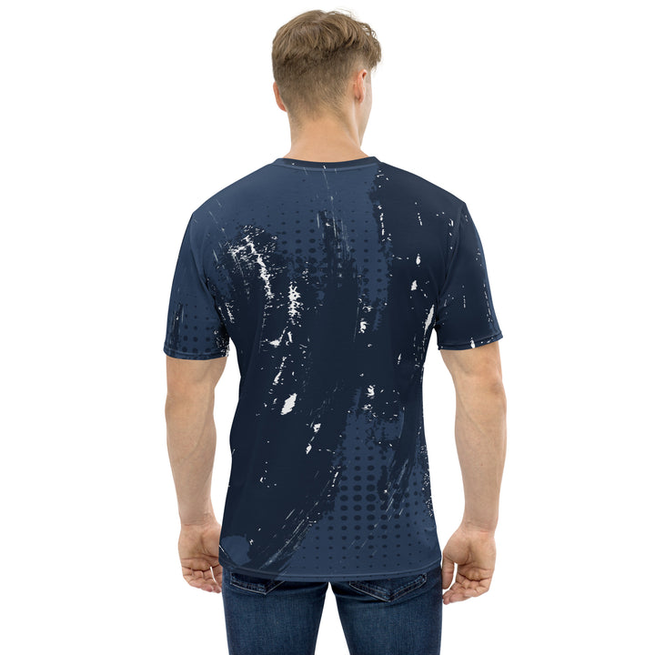 Premium Men's Jersey - Blue-White Flake