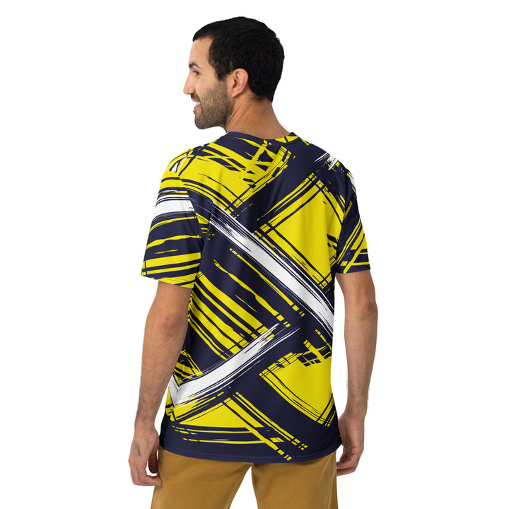 Premium Men's Jersey - Yellow-Black Signal