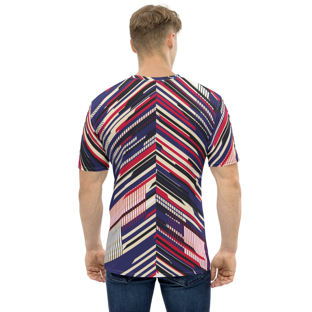 Premium Men's Jersey - Purple-Red Dart