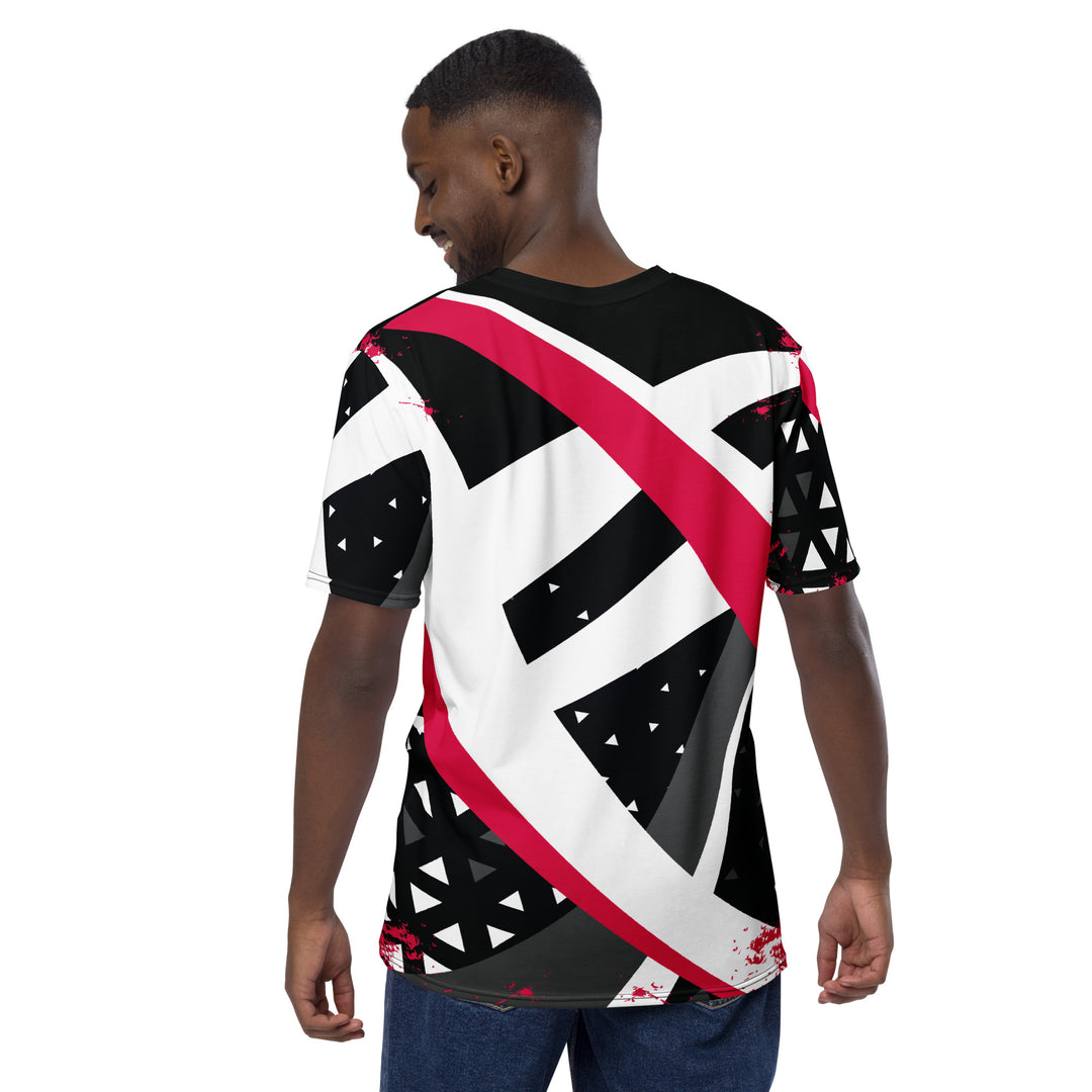 Premium Men's Jersey - Black-White Shrink