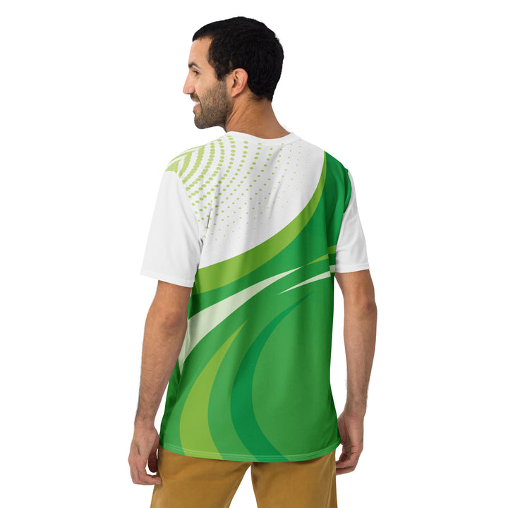 Premium Men's Jersey - White-Green One