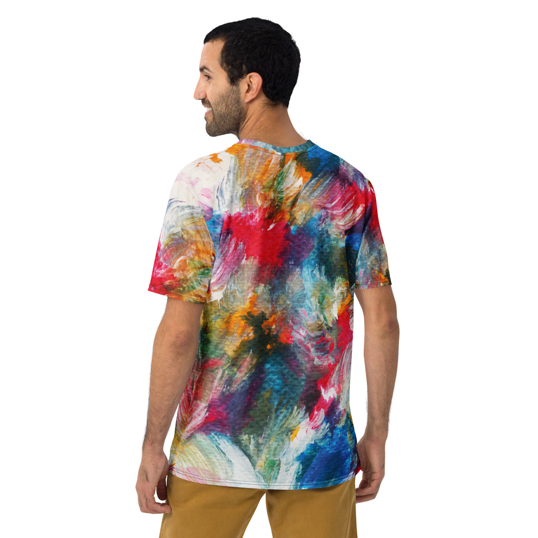 Premium Men's Jersey - Rainbow Explosion