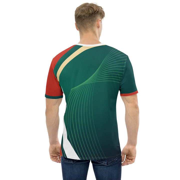 Premium Men's Jersey - Green-Red Home