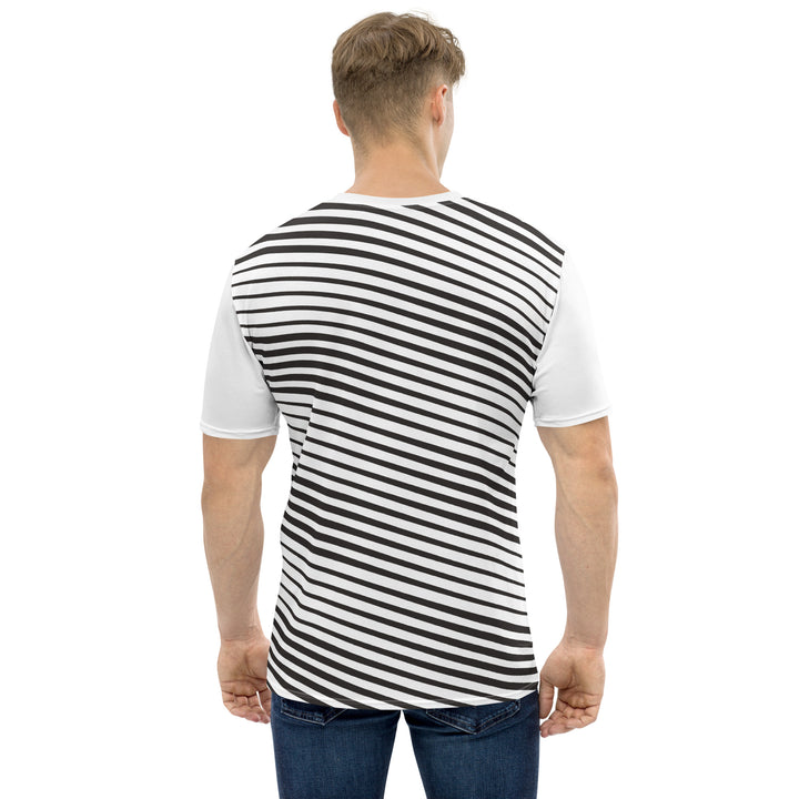 Premium Men's Jersey - Black-White Scar